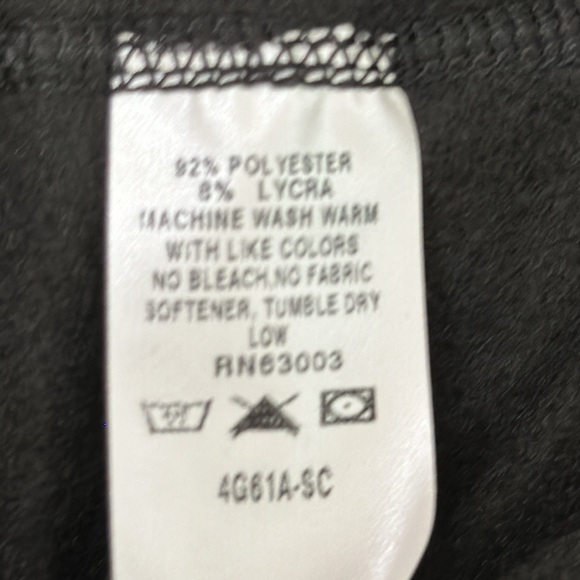 PolarMax 4.0 QUATTRO FLEECE BASELAYER CREW- Black - Picture 9 of 14